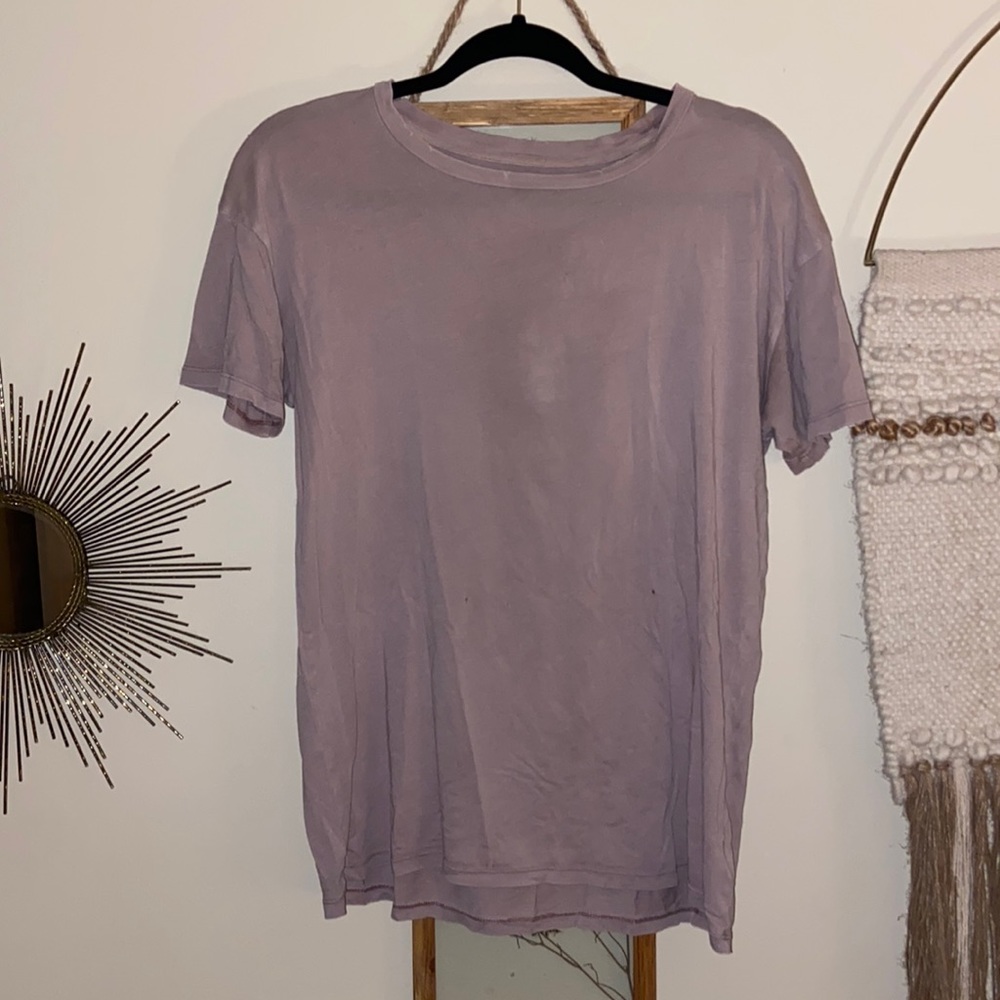 Dusty pink, distressed, super soft, American Eagle T-shirt